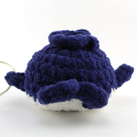 Betty the Blueberry Whale Crochet Plushie