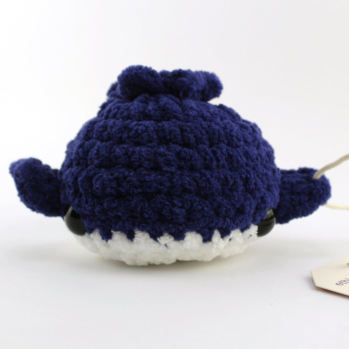 Betty the Blueberry Whale Crochet Plushie