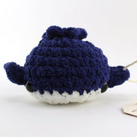 Betty the Blueberry Whale Crochet Plushie
