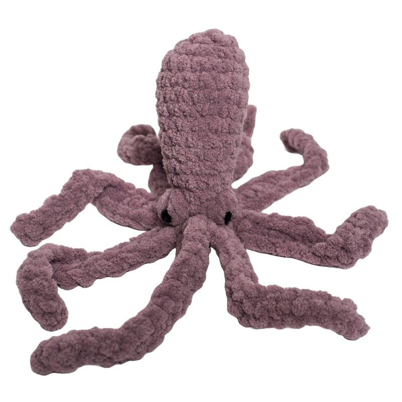 Opal the Baby Octopus Crochet Plushie
