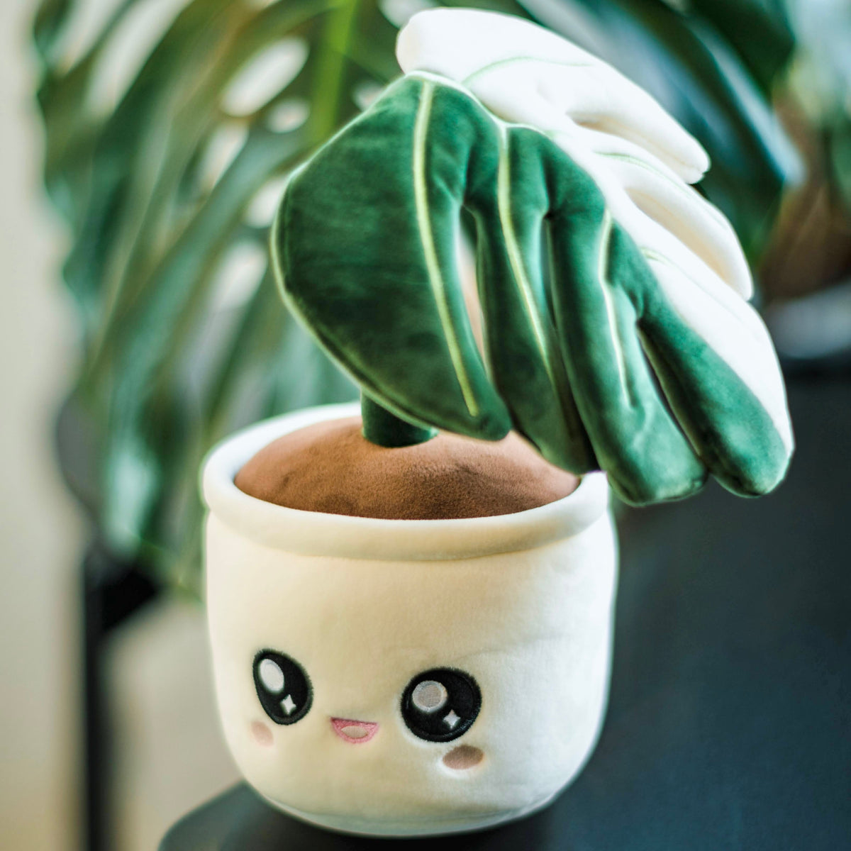 Monstera Deliciosa Albo Variegata Plushie